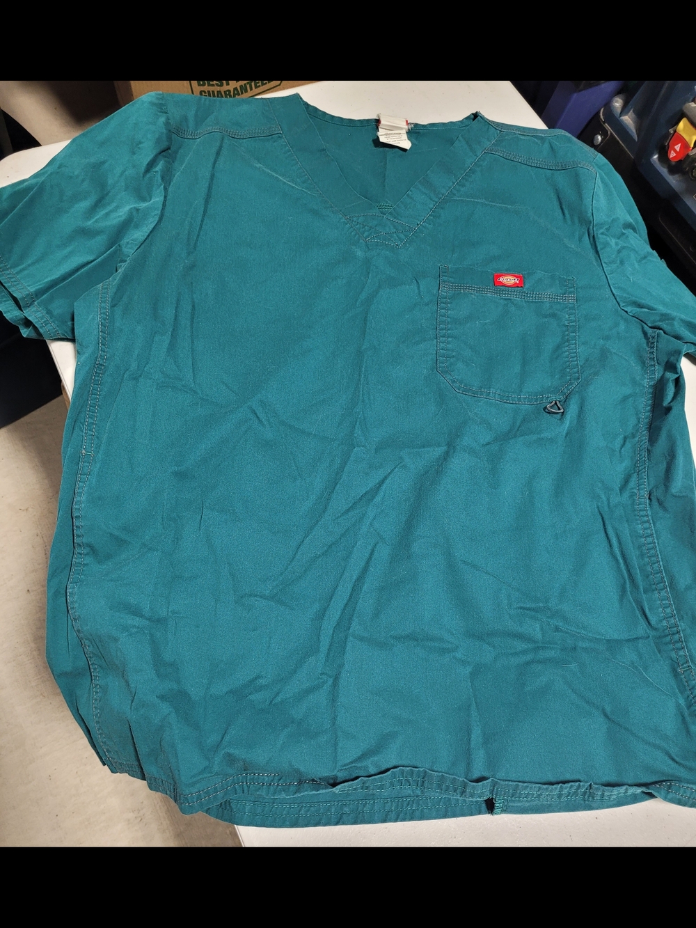 Dickies Men's Teal Green Medical Scrub Set - Picture 2 of 8